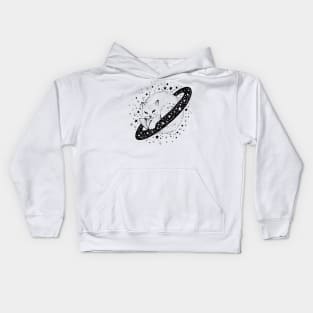 Saturn Cat Kids Hoodie